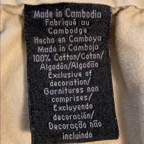 Calvin Klein Jeans Khaki Capris - Sz 6 - Picture 8 of 13